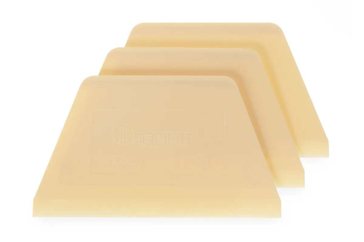 Skrobka do ciasta trapezowa - zestaw 3 szt., 3 szt., 216x128mm HENDI 554432