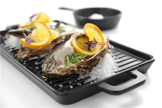 Brytfanna czarna Little Chef mini prostokątna, czarny, 320x162x20mm HENDI 564516