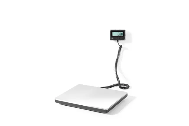 Waga gastronomiczna cyfrowa do 200 kg, 298x248x37mm HENDI 580462