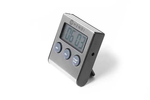 Timer kuchenny cyfrowy, 65x70x17mm HENDI 582022