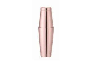 Shaker bostoński Tin-on-Tin, 0,8L, miedziany, ⌀90mm BarUp 593318