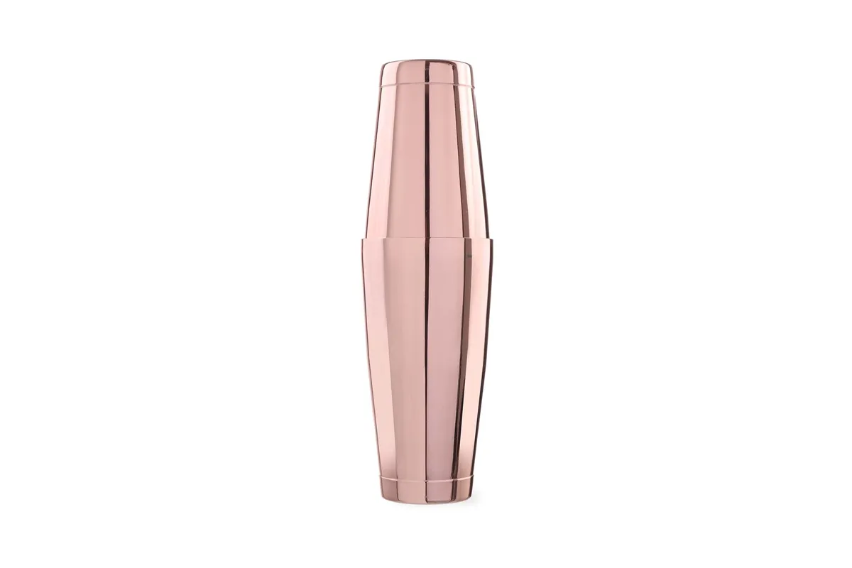 Shaker bostoński Tin-on-Tin, 0,8L, miedziany, ⌀90mm BarUp 593318