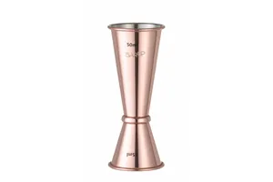Jigger – miarka barmańska 30/50 ml, miedziany, ⌀45x114mm BarUp 593332