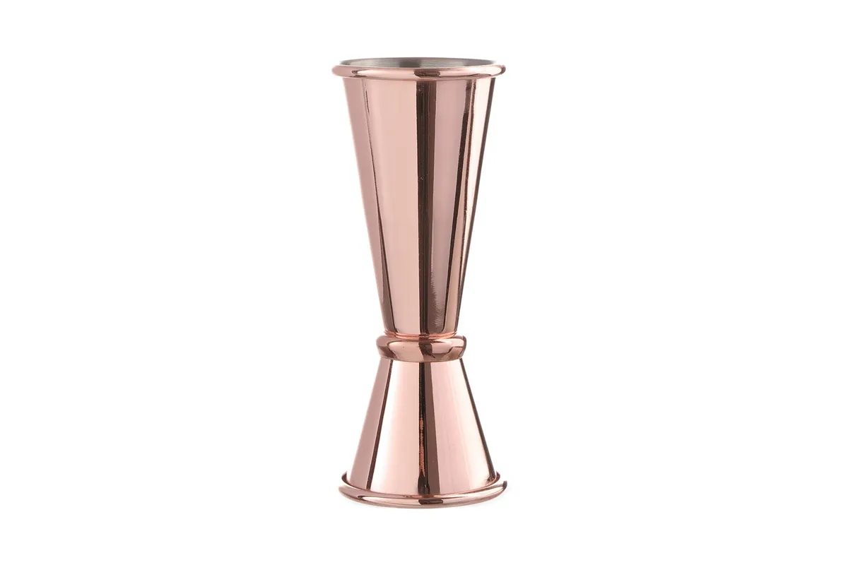Jigger – miarka barmańska 30/50 ml, miedziany, ⌀45x114mm BarUp 593332