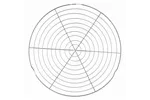 Ruszt do studzenia ciasta, ⌀320x20mm HENDI 594032