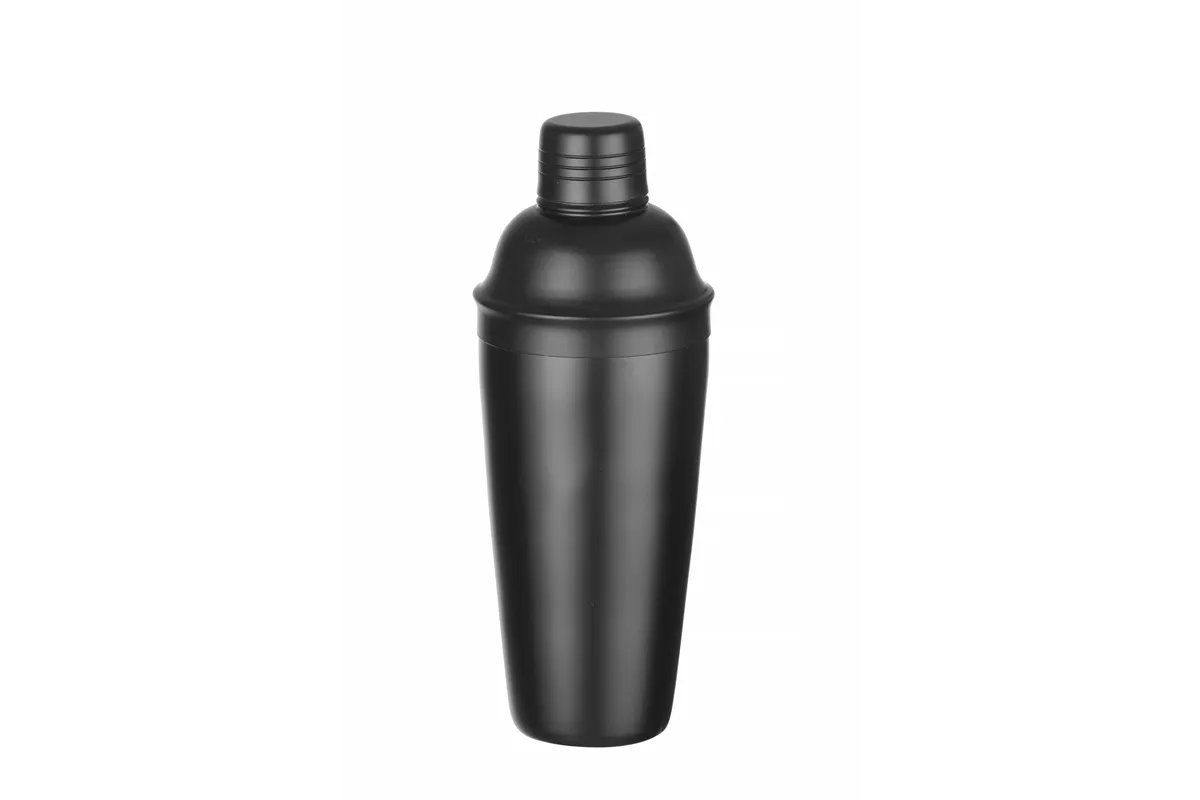 Shaker 3-częściowy Cobbler, czarny, ⌀85x240mm BarUp 596432