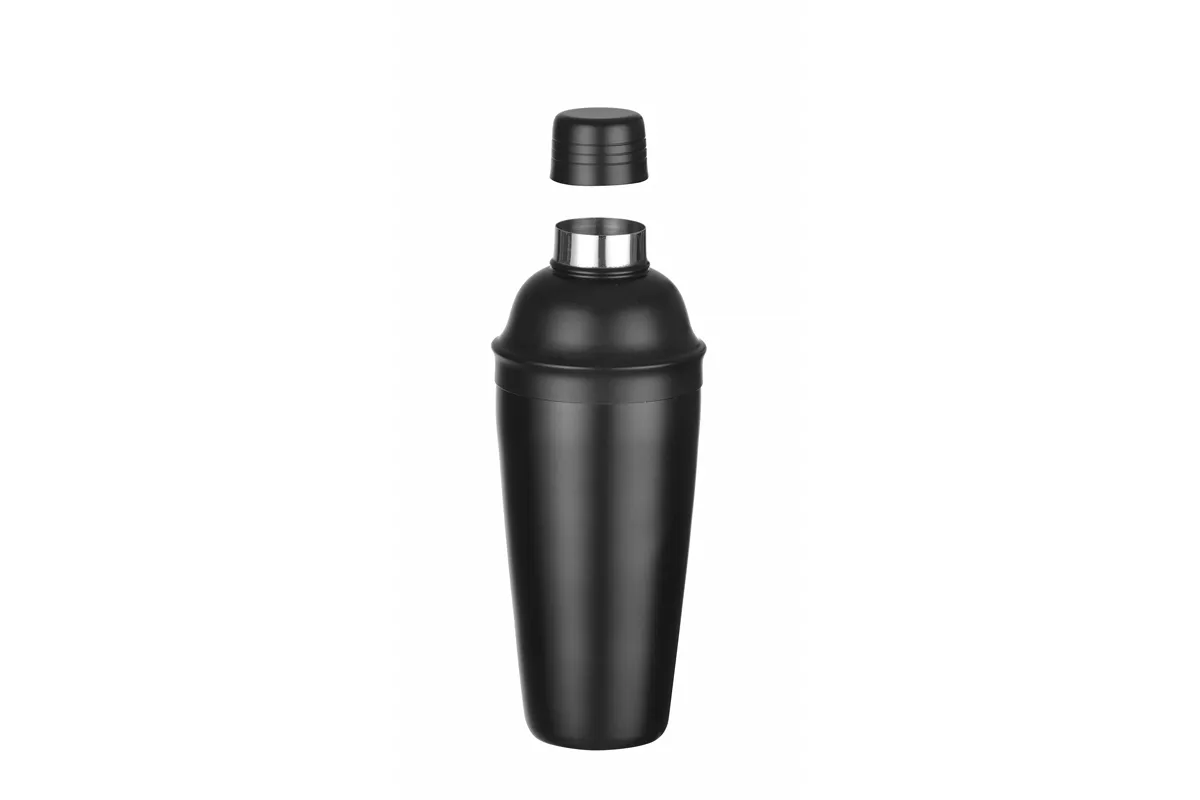 Shaker 3-częściowy Cobbler, czarny, ⌀85x240mm BarUp 596432