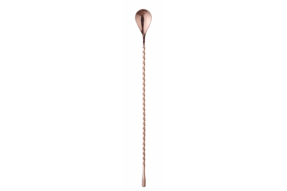 Łyżka barmańska, miedziany, 385x35mm BarUp 596555
