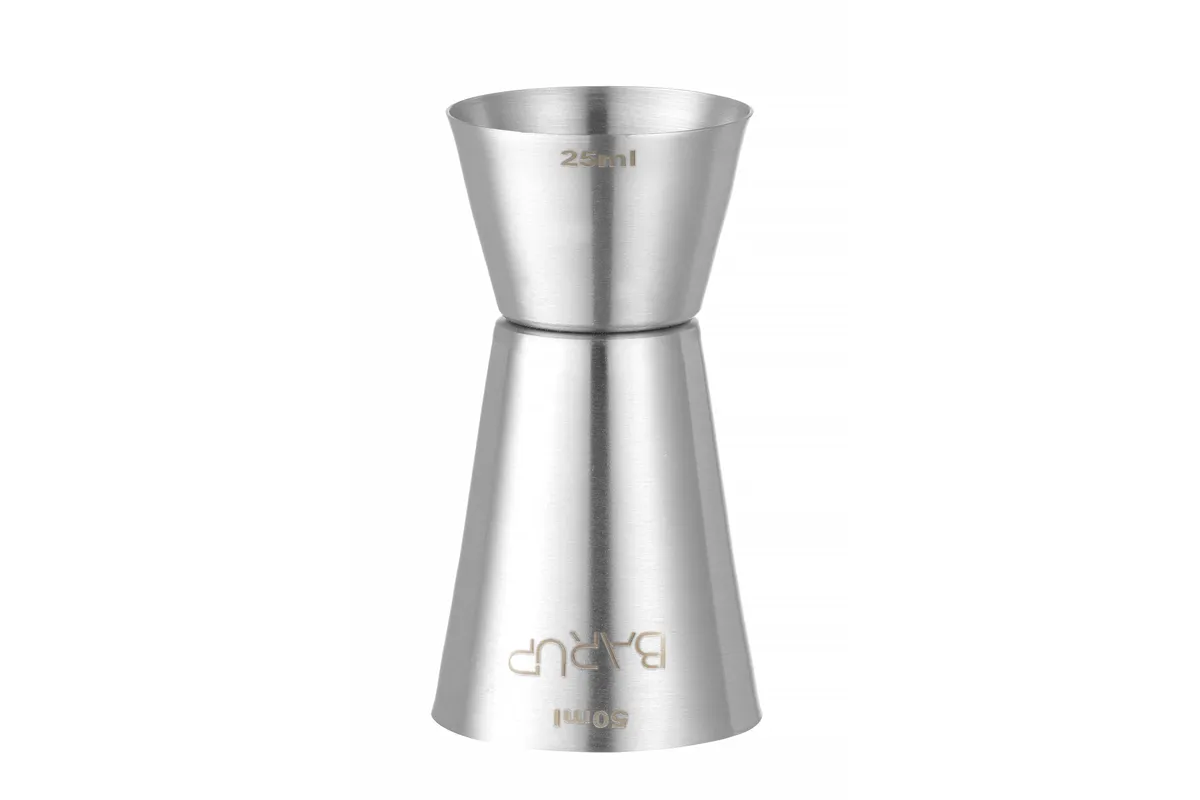Jigger – miarka barmańska 25/50 ml, ⌀43x85mm BarUp 596722