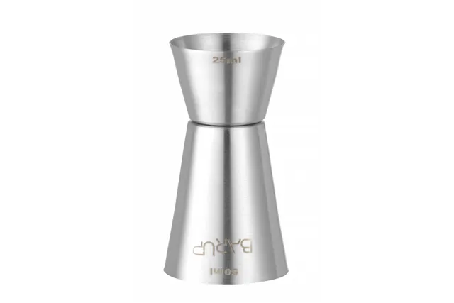 Jigger – miarka barmańska 25/50 ml, ⌀43x85mm BarUp 596722