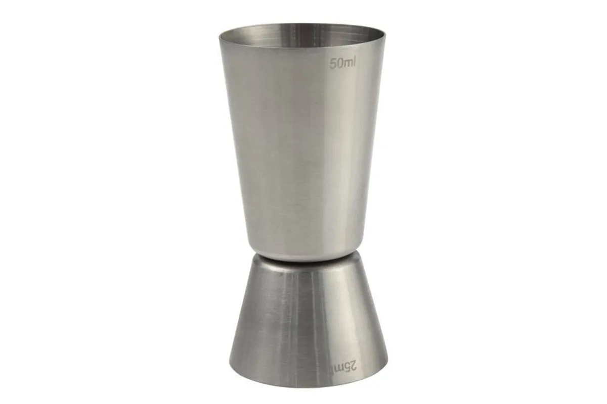 Jigger – miarka barmańska 25/50 ml, ⌀43x85mm BarUp 596722