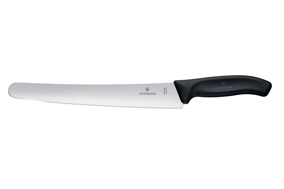 Nóż do ciasta, czarny, 390mm Victorinox 6.8633.26B