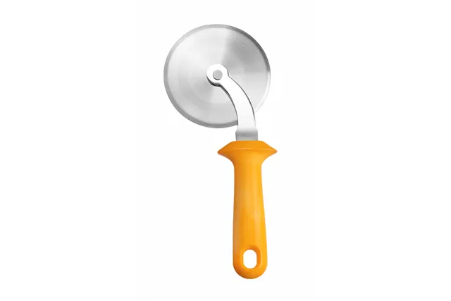 Radełko do pizzy heavy-duty Pizzer, designed by Robert Bronwasser, pomarańczowy, ⌀97x240mm HENDI 618127