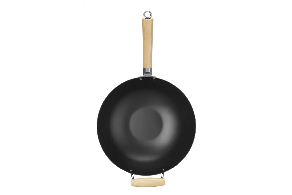 Wok z drewnianym uchwy⌀324x565mm HENDI 627907