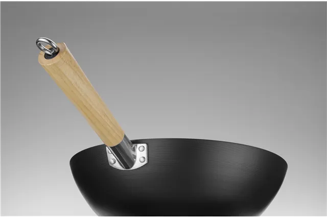 Wok z drewnianym uchwy⌀324x565mm HENDI 627907