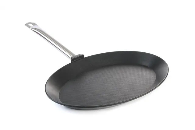 Patelnia do ryb Titanium Professional owalna, 400x275x35mm HENDI 629604