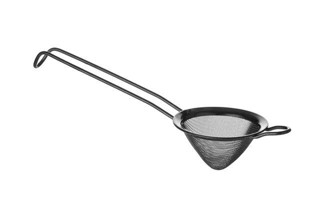 Sitko barmańskie stożkowe, czarny, ⌀75x220mm BarUp 638170