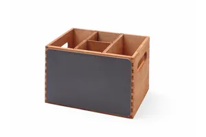 Skrzynka na karty menu i sztućce, 210x150x150mm HENDI 664148