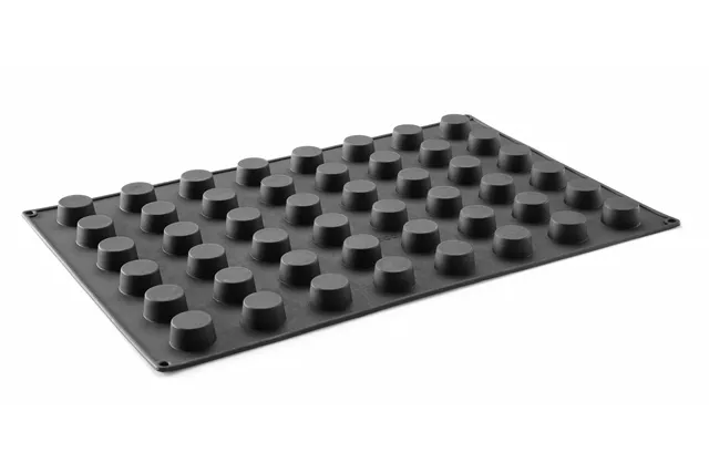 Forma silikonowa MINI-MUFFIN, 570x375x25mm, Okrągły HENDI 677230