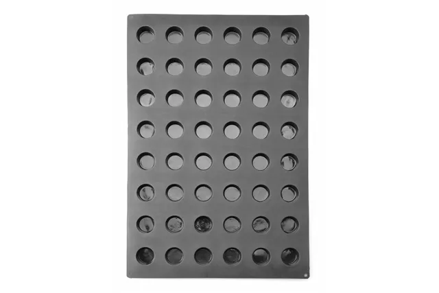 Forma silikonowa MINI-MUFFIN, 570x375x25mm, Okrągły HENDI 677230