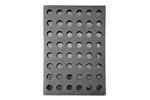 Forma silikonowa MINI-MUFFIN, 570x375x25mm, Okrągły HENDI 677230