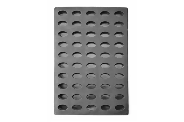 Forma silikonowa OVAL, 570x375x20mm, Owalny HENDI 677247