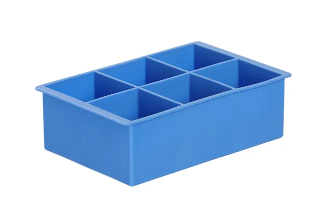 Forma do kostek lodu XL, niebieski, 170x110x52mm BarUp 679036