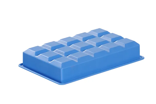 Forma do kostek lodu mini, niebieski, 190x120x35mm BarUp 679043