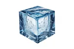Forma do kostek lodu mini, niebieski, 190x120x35mm BarUp 679043