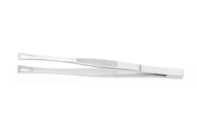 Pęseta z kwadratowymi końcówkami, 145mm HENDI 680162