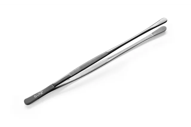 Pęseta z okrągłymi końcówkami, czarny, 305mm BarUp 680216