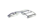 Kruszarka do lodu manualna, srebrny, 160x140x270mm BarUp 695708
