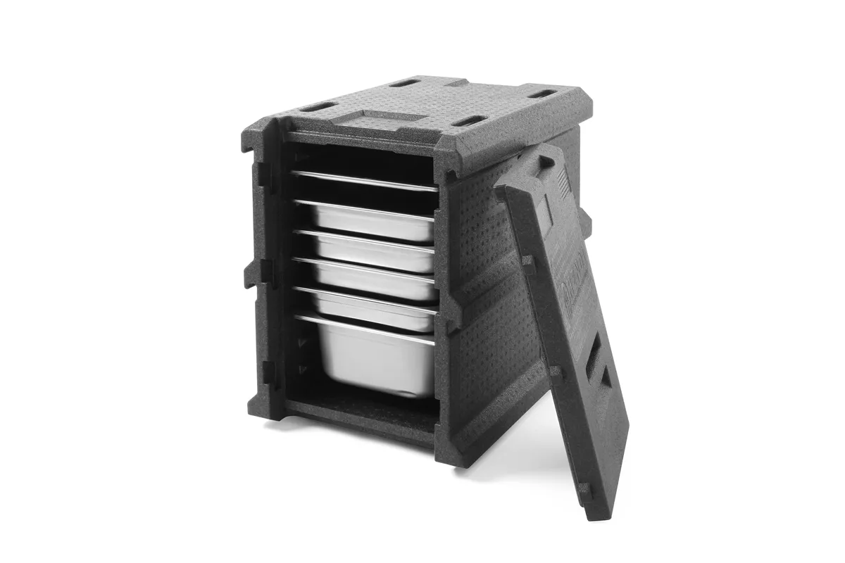 Pojemnik termoizolacyjny cateringowy, 8×GN 1/1, Profi Line, GN 1/1, 100L, 635x465x660mm HENDI 707999
