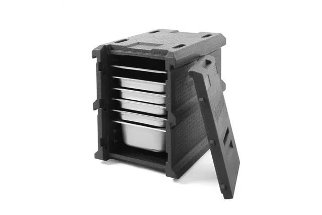 Pojemnik termoizolacyjny cateringowy, 8×GN 1/1, Profi Line, GN 1/1, 100L, 635x465x660mm HENDI 707999
