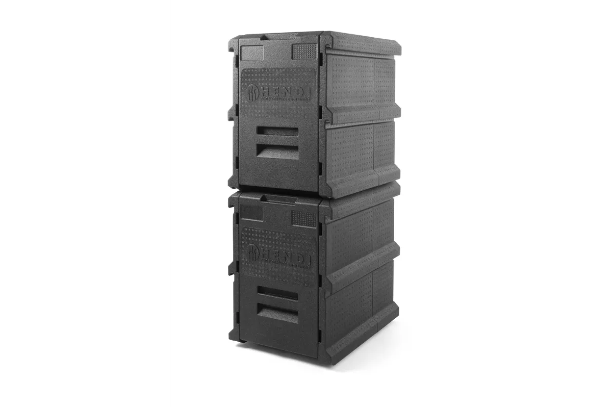 Pojemnik termoizolacyjny cateringowy, 8×GN 1/1, Profi Line, GN 1/1, 100L, 635x465x660mm HENDI 707999