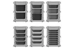Pojemnik termoizolacyjny cateringowy, 8×GN 1/1, Profi Line, GN 1/1, 100L, 635x465x660mm HENDI 707999
