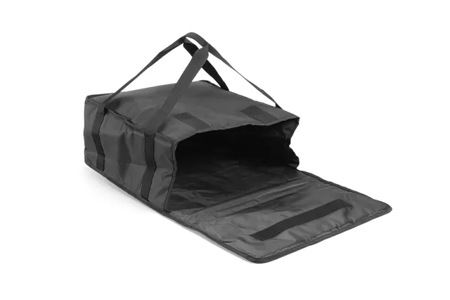 Torba termoizolacyjna na pizzę - na 4 pudełka 45x45 cm, Kitchen Line, czarny, 470x470x210mm HENDI 709870