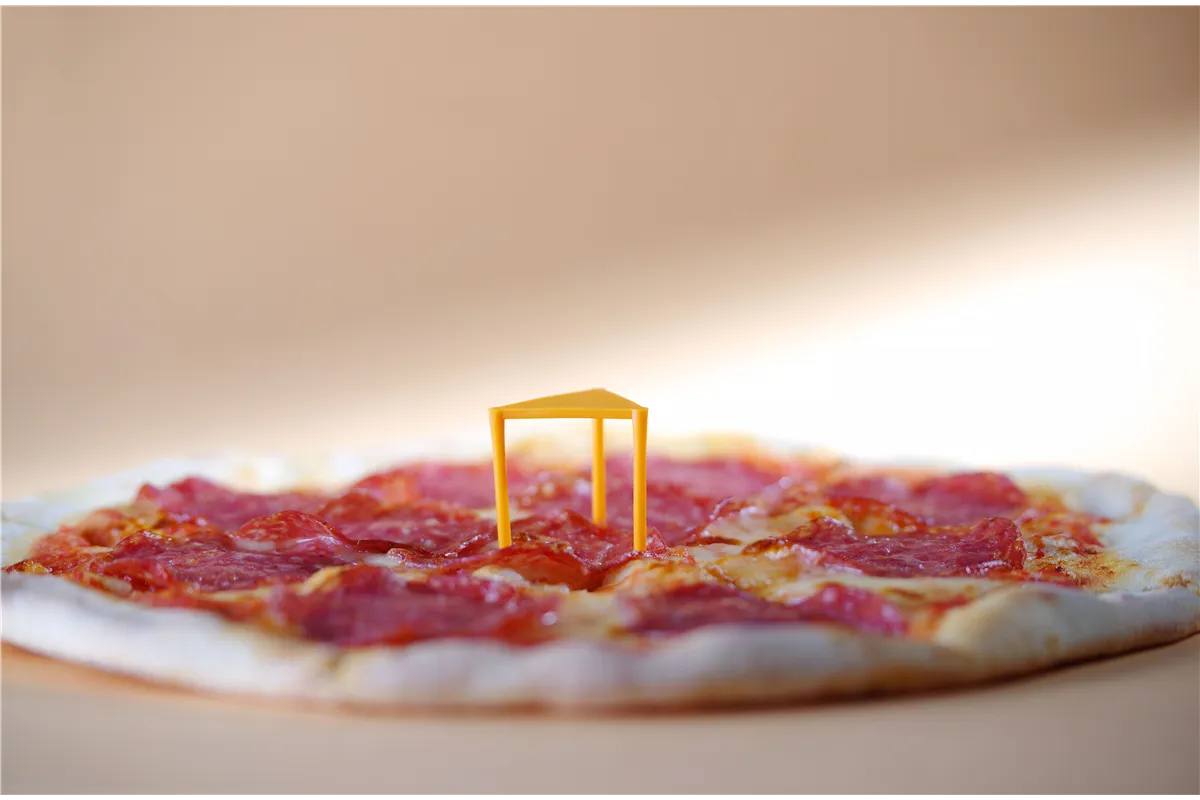 Podkładki dystansowe do transportu pizzy, pomarańczowy, 500 szt HENDI 709900