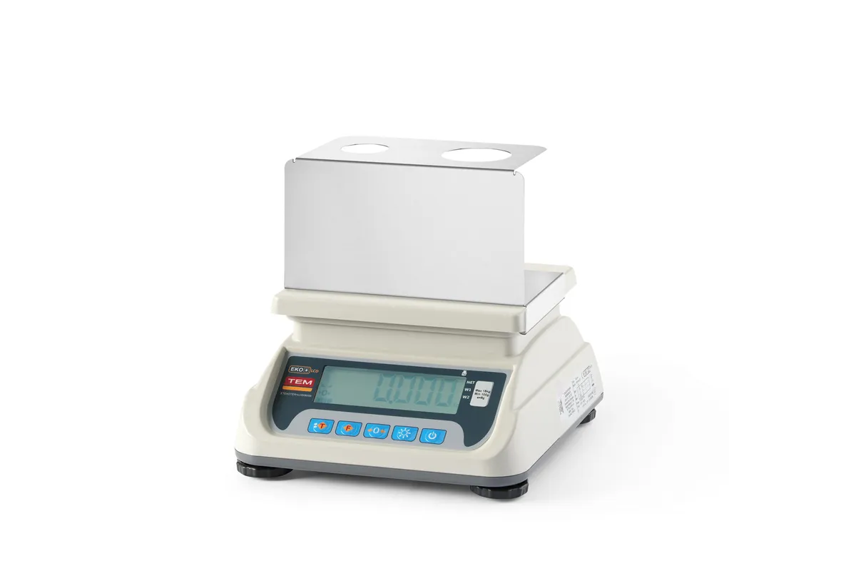 Waga LCD do lodów z portem RS232 i legalizacją, 255x264x244mm HENDI 755761