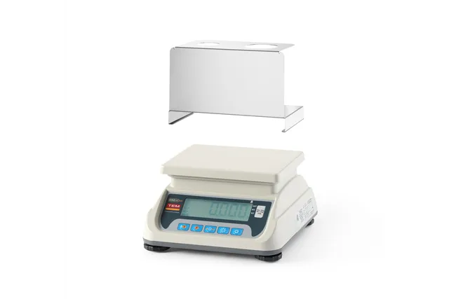 Waga LCD do lodów z portem RS232 i legalizacją, 255x264x244mm HENDI 755761