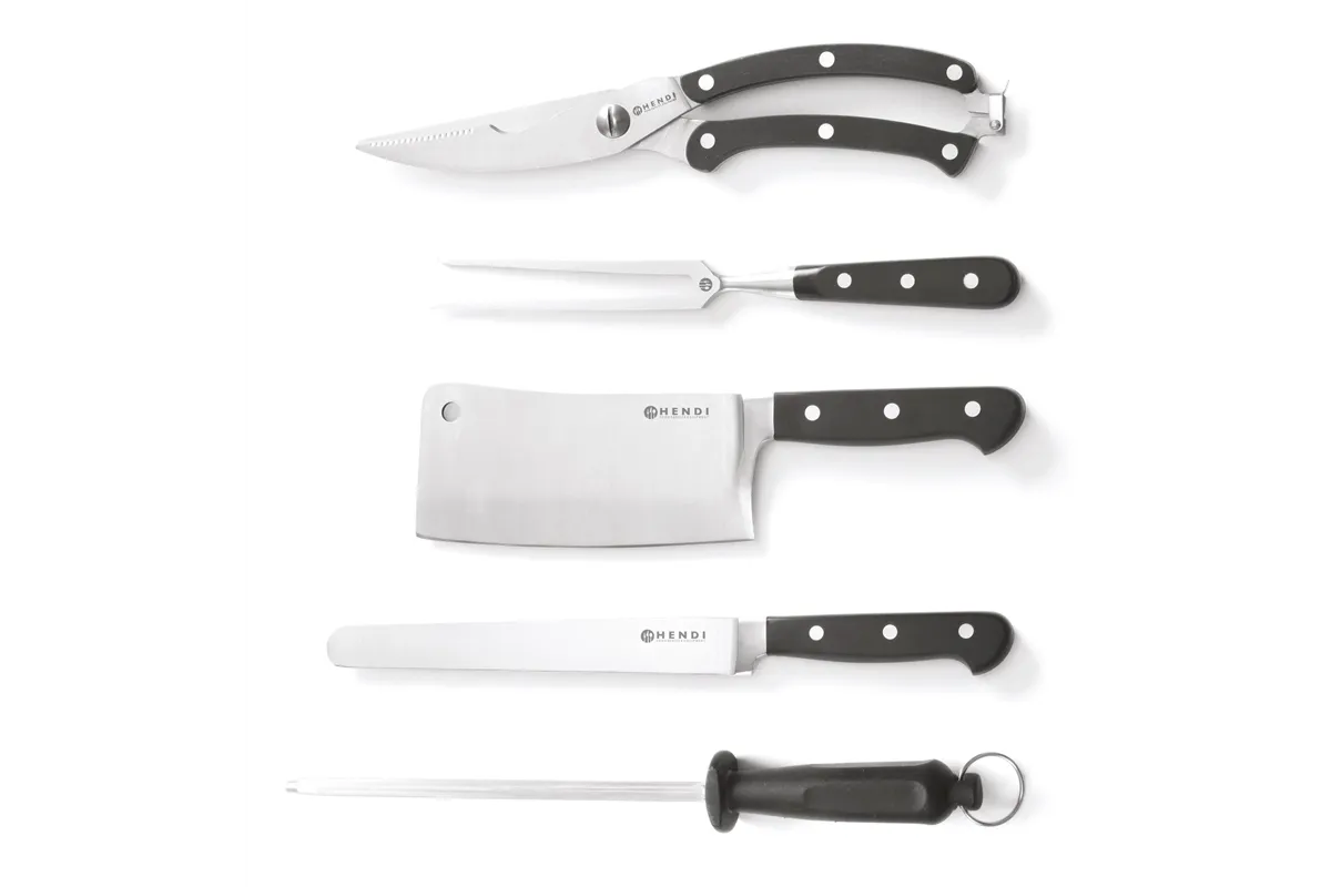 Nożyce do drobiu, Kitchen Line, czarny, 260mm HENDI 781401
