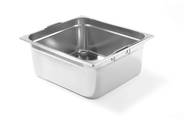 Pojemnik GN 2/3 z chowanymi uchwytami, Profi Line, GN 2/3, 18L, 200mm HENDI 803301