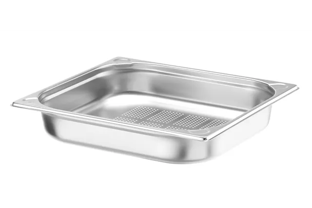 Pojemnik GN 2/3 – perforowany, Kitchen Line, GN 2/3, 5,5L, 65mm HENDI 807224