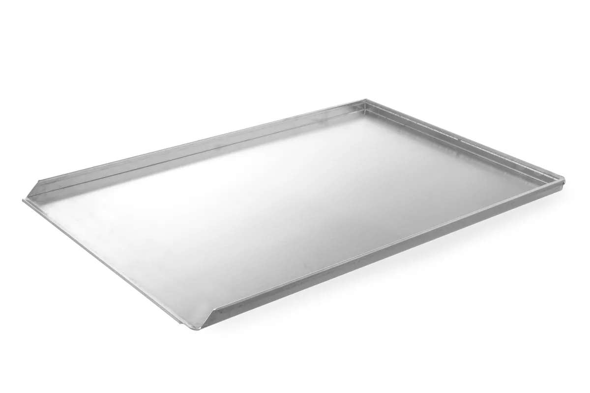 Blacha wypiekowa z 3 rantami, 600x400x20mm, Prostokątny HENDI 808207