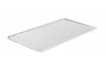 Blacha wypiekowa z 4 rantami, GN 1/1, srebrny, 530x325x10mm, Prostokątny HENDI 808306