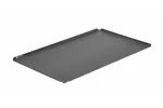 Blacha wypiekowa z 4 rantami, GN 1/1, czarny, 530x325x10mm, Prostokątny HENDI 808429
