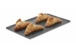 Blacha wypiekowa z 4 rantami, GN 1/1, czarny, 530x325x10mm, Prostokątny HENDI 808429