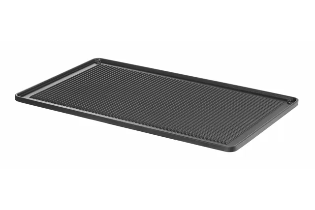Płyta do grillowania, ryflowana CONVECTOMAT GRILLPLATE, GN 1/1, 530x325x15mm HENDI 808825