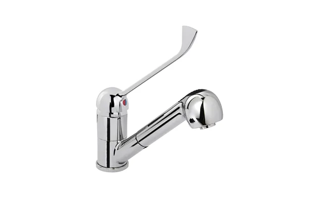 Bateria do zlewu z wyciąganym prysznicem, HENDI 810255