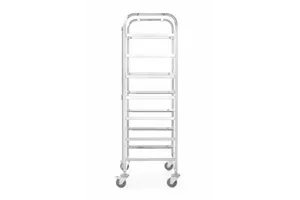 Wózek do transportu koszy do zmywarek, 7 × 500×500 mm, 615x560x1710mm HENDI 810583